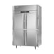 Victory RSA-2D-S1-PTHDHC 52" Two Section Pass-Thru Refrigerator w/ 8 Solid Swing Half Doors, Aluminum Interior, 48 cu. ft. 3 image