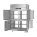 Victory RSA-2D-S1-PTHDHC 52" Two Section Pass-Thru Refrigerator w/ 8 Solid Swing Half Doors, Aluminum Interior, 48 cu. ft. 5 image