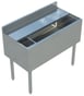 Sapphire Manufacturing SMIB-1836 Insulated Underbar Ice Bin w/ Bottle Holder 1 image