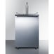 Summit SBC635M7SSHH 24" 1 Tower Draft Beer Cooler Dispenser, 5.6 cu. ft. 1 image