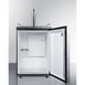 Summit SBC635M7SSHH 24" 1 Tower Draft Beer Cooler Dispenser, 5.6 cu. ft. 3 image