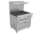 Southbend H4361D-1G Hybrid Gas/Electric 36" Restaurant Range w/ (4) Open Burners, 12" Griddle Left, (1) Hybrid Standard Oven, 150.000 BTU 1 image