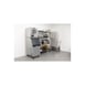 Scotsman MC0322SA-1/B322S Air Cooled Half Cube 356 lb Ice Machine with Bin, 370 lb Storage 7 image