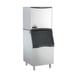 Scotsman NS0422W-1/B530S/KBT27 Water Cooled Nugget 455 lb Ice Machine with Bin, 536 lb Stainless 1 image