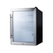 Summit SCR314L 19" Countertop Beverage Merchandiser Cooler in Black, 2.1 cu. ft. 2 image