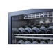 Summit SCR610BLCHCSS 24" Glass Door Wine Refrigerator, Single Temperature, 20 Bottles 4 image