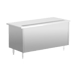 Delfield SCU-74 74" Shelleysteel™  Mobile Beverage Serving Counter, Enclosed Base w/ Storage 1 image