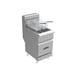 Serv-Ware SS-SGF-70L Floor Model LP Gas Full Pot Fryer, 75 lbs, 150.000 BTU 2 image