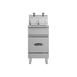 Serv-Ware SS-SGF-70L Floor Model LP Gas Full Pot Fryer, 75 lbs, 150.000 BTU 3 image