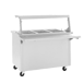 Delfield SH-6-NU 96" Shelleyglas® Hot Food Serving Counter, (6) Wells without Understorage 1 image