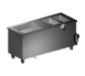 Delfield SH2C-74-NU 74" Hot/Cold Serving Counter, (2) Hot & (1) Ice-Cooled Well 1 image