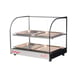 Skyfood FWDC2-22-4P 22" Food Warmer Display Case with Double Shelf, (4) Pans 1 image