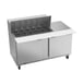 Beverage Air SPE60HC-18M 60" Mega Top Sandwich/Salad Prep Table w/ 2 Doors, 18 Pans, 16 cu. ft. 1 image