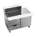 Beverage Air SPED48HC-12M-2 48" Mega Top Sandwich/Salad Prep Table w/ 2 Drawers & 1 Door, 12 Pans 1 image