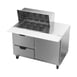 Beverage Air SPED48HC-12M-2 48" Mega Top Sandwich/Salad Prep Table w/ 2 Drawers & 1 Door, 12 Pans 2 image