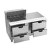 Beverage Air SPED60HC-12M-4 60" Mega Top Sandwich/Salad Prep Table w/ 4 Drawers, 12 Pans 5 image