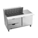 Beverage Air SPED60HC-18M-2 60" Mega Top Sandwich/Salad Prep Table w/ 4 Drawers & 1 Door, 18 Pans 2 image