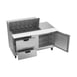 Beverage Air SPED60HC-18M-2 60" Mega Top Sandwich/Salad Prep Table w/ 4 Drawers & 1 Door, 18 Pans 3 image