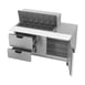 Beverage Air SPED60HC-18M-2 60" Mega Top Sandwich/Salad Prep Table w/ 4 Drawers & 1 Door, 18 Pans 4 image