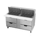 Beverage Air SPED60HC-24M-4 60" Mega Top Sandwich/Salad Prep Table w/ 4 Drawers, 24 Pans 2 image