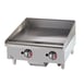 Star 624TSPF 24" Countertop Gas Griddle, Snap-Action Thermostat, 1" Thick Plate, 56.600 BTU 1 image