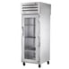 True STG1RPT-1G-1S-HC 27" One Section Pass-Thru Refrigerator w/ Front Glass & Rear Solid Door, Stainless Steel Front-Aluminum Sides 1 image