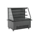 Structural Concepts NR4847RSSA.MOB 48" Horizontal Self-Serve Mobile Open Air Merhandiser in Black, Self Contained, 2 Shelves, High Profile, w/ LED Lighting 1 image