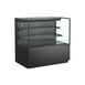 Structural Concepts NR4847RSSV 48" Horizontal Self-Serve Open Air Merhandiser in Black, Self Contained, 2 Shelves, Open Flat, w/ LED Lighting 2 image