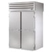 True STR2RRI89-2S 68" Two Section Roll-In Refrigerator w/ 2 Solid Doors, Stainless Steel, 89"H 1 image
