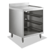 Steel Works SWGRSU-2124-CT Underbar Glass Rack Storage Unit 1 image
