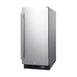 Summit SCFF1533BCSS 23" Built-in or Freestanding Undercounter Freezer, Stainless Steel, 2.4 cu. ft. 1 image