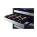 Summit SWCDAR24 24" Glass Door Wine Cooler/Drawer Refrigerator Combo, Dual Temperature, 46 Bottles 5 image
