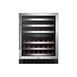 Summit SWC530BLBISTCSS 24" Glass Door Wine Refrigerator, Dual Temperature, 36 Bottles 1 image