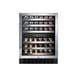 Summit SWC530BLBISTCSS 24" Glass Door Wine Refrigerator, Dual Temperature, 36 Bottles 2 image