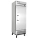 True T-19-HC 27" One Section Reach-In Refrigerator w/ Solid Door, Bottom Mount, Stainless Steel Front-Aluminum Sides 6 image