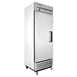 True T-19-HC 27" One Section Reach-In Refrigerator w/ Solid Door, Bottom Mount, Stainless Steel Front-Aluminum Sides 12 image