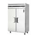 Tarrison CO-TSRF2 50" 2-Section Reach-In Refrigerator/Freezer Combo w/ 2 Solid Doors, 22(R) & 22(F) cu. ft.  1 image