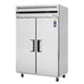 Tarrison CO-TSWRF2 59" 2-Section Reach-In Refrigerator/Freezer Combo w/ 2 Solid Doors, 26(R) & 26(F) cu. ft. 1 image