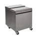 Tarrison TA-IBM100 Stainless Steel Mobile Ice Bin, 125 lb, Silver 1 image