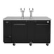 Turbo Air TBD-3SBD-N 69" 2 Columns / Towers Super Deluxe Beer Dispenser 2 image