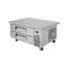 Turbo Air TCBE-48SDR-E-N 53" 2 Drawers Refrigerated Chef Base, Flat Top, 7.5 cu. ft. 1 image