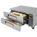 Turbo Air TCBE-48SDR-N 47" 2 Drawers Refrigerated Chef Base, Flat Top, 7.5 cu. ft. 5 image