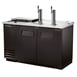 True TDD-2CT-HC 58" Solid Door Direct Draw Beer Dispenser with 2 Taps & 2 Keg Capacity 1 image