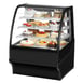 True TDM-R-36-GE/GE-B-W 36" Black Refrigerated Bakery Display Case 1 image
