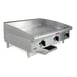 Toastmaster TMGM36 36" Countertop Manual Gas Griddle, 3/4" Steel Plate, 60.000 BTU 2 image