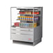 Turbo Air TOM-36L-UF-S-3S-N 34" Horizontal Open Air Merchandiser, Stainless Steel, Self-Contained, 2 Shelves, Low Profile, 11.1 cu. ft. 1 image