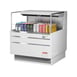 Turbo Air TOM-36L-UF-W(B)-1S-N 34" Horizontal Open Air Merchandiser, Specify Exterior, Self-Contained, Deck Only, Low Profile, 4.6 cu. ft. 2 image