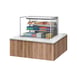 Turbo Air TOM-48L-UF-W(B)-3SI-N 48" Drop In Open Refrigerated Deli Display Case 3 image