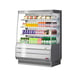 Turbo Air TOM-50MS-N 50" Vertical Open Air Merchandiser, Stainless Steel, Self-Contained, 3 Shelves, 12.3 cu. ft. 1 image