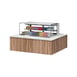 Turbo Air TOM-60L-UFD-W(B)-2SI-N 60" Drop In Open Refrigerated Deli Display Case 2 image